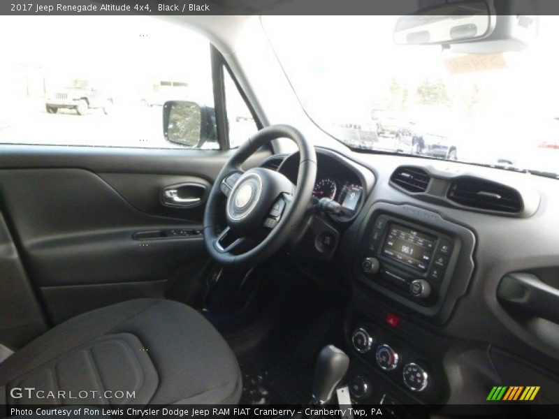 Black / Black 2017 Jeep Renegade Altitude 4x4