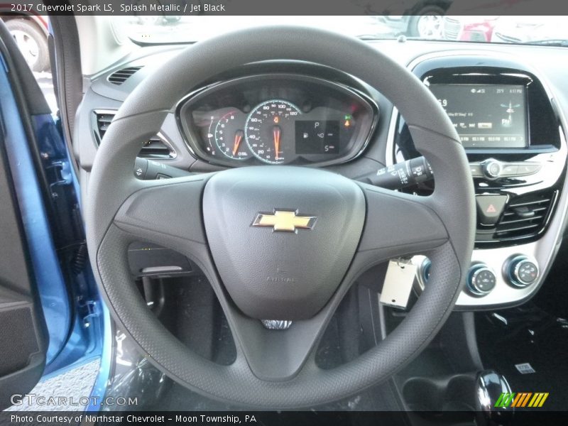 Splash Metallic / Jet Black 2017 Chevrolet Spark LS