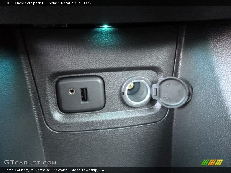 Splash Metallic / Jet Black 2017 Chevrolet Spark LS