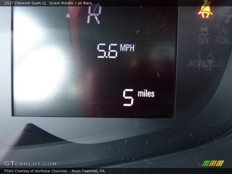 Splash Metallic / Jet Black 2017 Chevrolet Spark LS