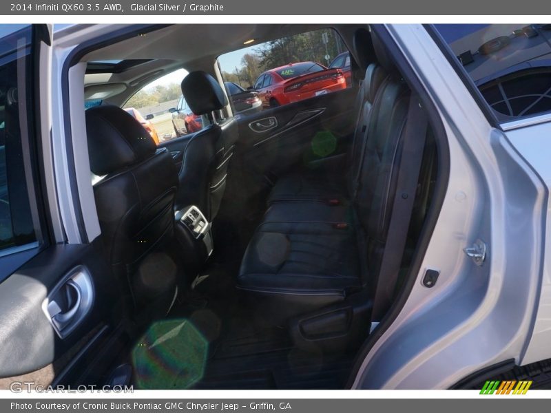 Glacial Silver / Graphite 2014 Infiniti QX60 3.5 AWD