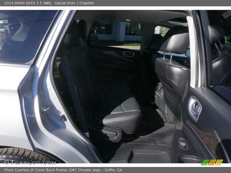 Glacial Silver / Graphite 2014 Infiniti QX60 3.5 AWD