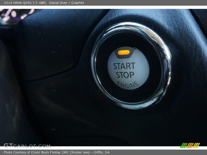 Glacial Silver / Graphite 2014 Infiniti QX60 3.5 AWD