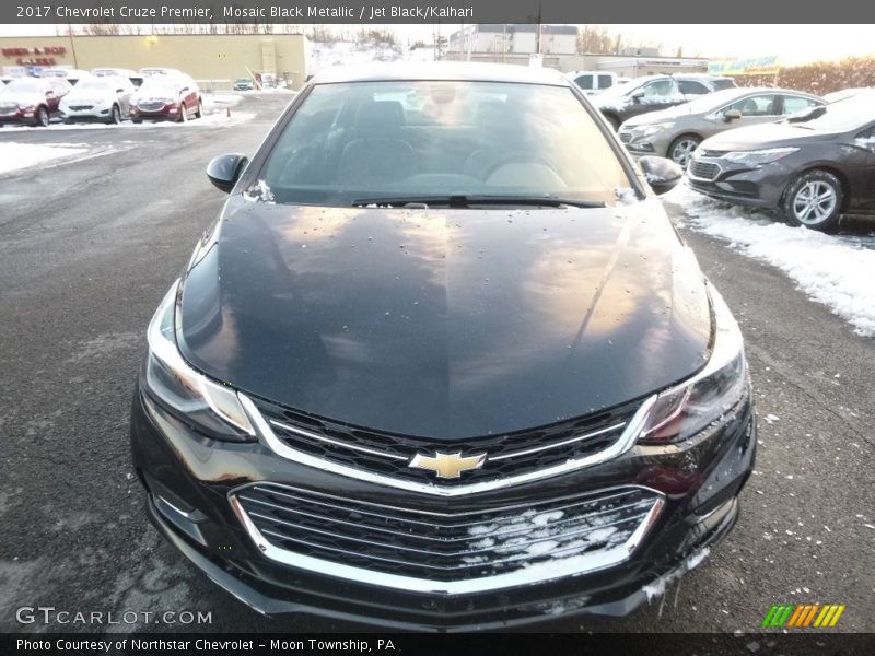 Mosaic Black Metallic / Jet Black/Kalhari 2017 Chevrolet Cruze Premier