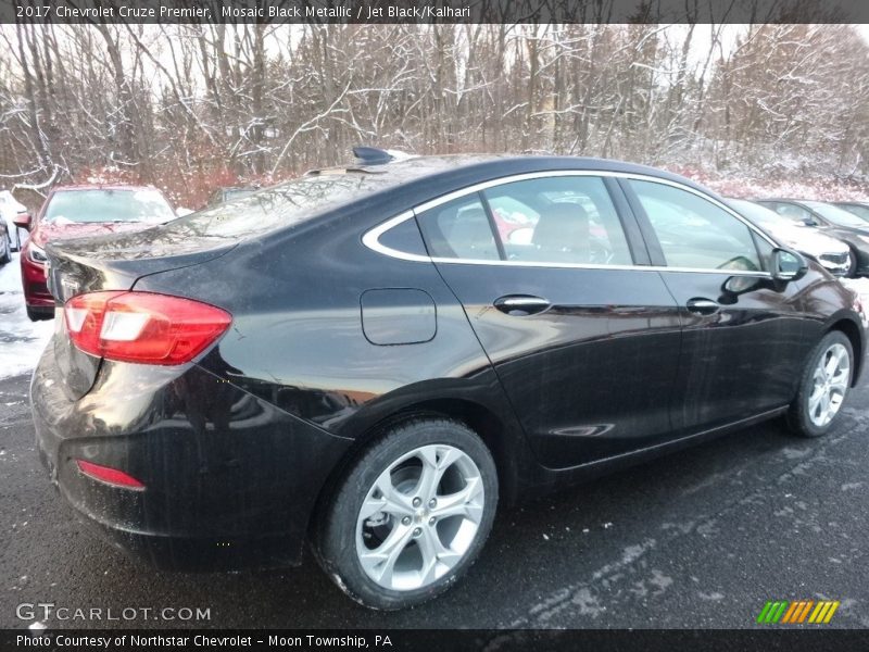 Mosaic Black Metallic / Jet Black/Kalhari 2017 Chevrolet Cruze Premier