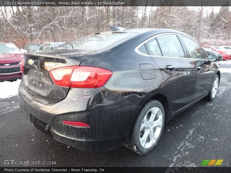 Mosaic Black Metallic / Jet Black/Kalhari 2017 Chevrolet Cruze Premier
