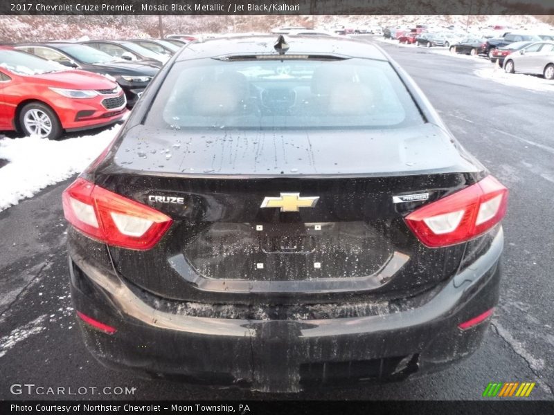 Mosaic Black Metallic / Jet Black/Kalhari 2017 Chevrolet Cruze Premier