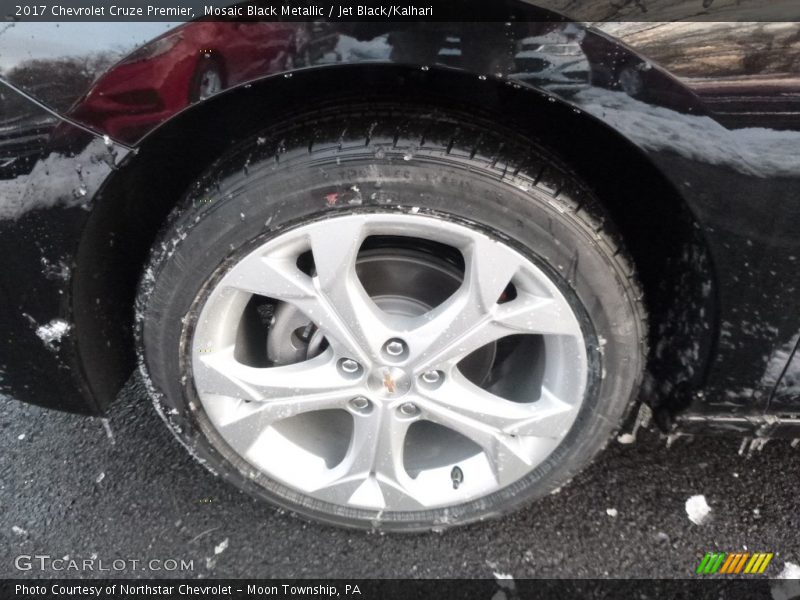 Mosaic Black Metallic / Jet Black/Kalhari 2017 Chevrolet Cruze Premier