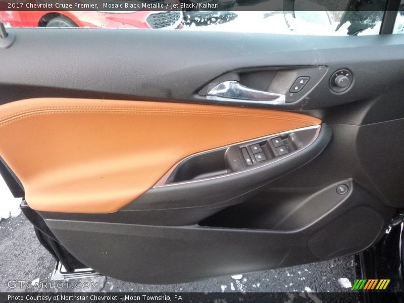 Mosaic Black Metallic / Jet Black/Kalhari 2017 Chevrolet Cruze Premier