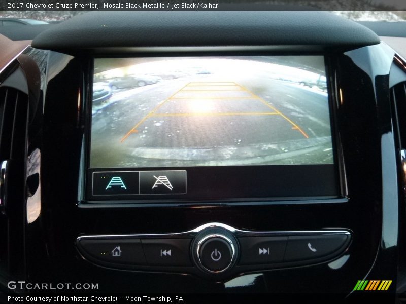 Mosaic Black Metallic / Jet Black/Kalhari 2017 Chevrolet Cruze Premier