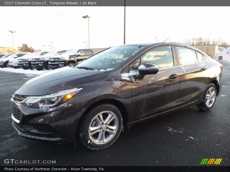 Tungsten Metallic / Jet Black 2017 Chevrolet Cruze LT
