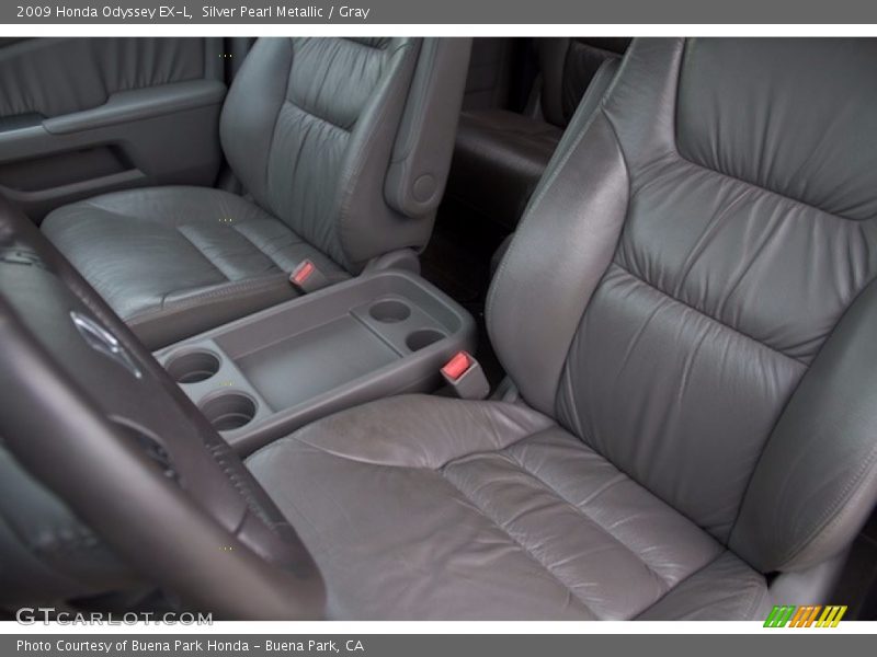 Silver Pearl Metallic / Gray 2009 Honda Odyssey EX-L