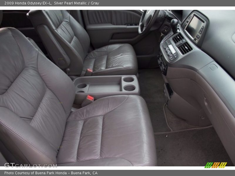 Silver Pearl Metallic / Gray 2009 Honda Odyssey EX-L