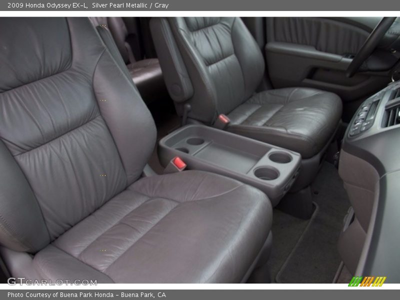 Silver Pearl Metallic / Gray 2009 Honda Odyssey EX-L