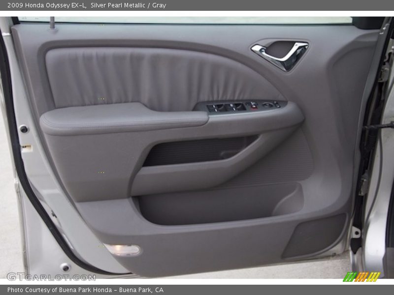 Silver Pearl Metallic / Gray 2009 Honda Odyssey EX-L