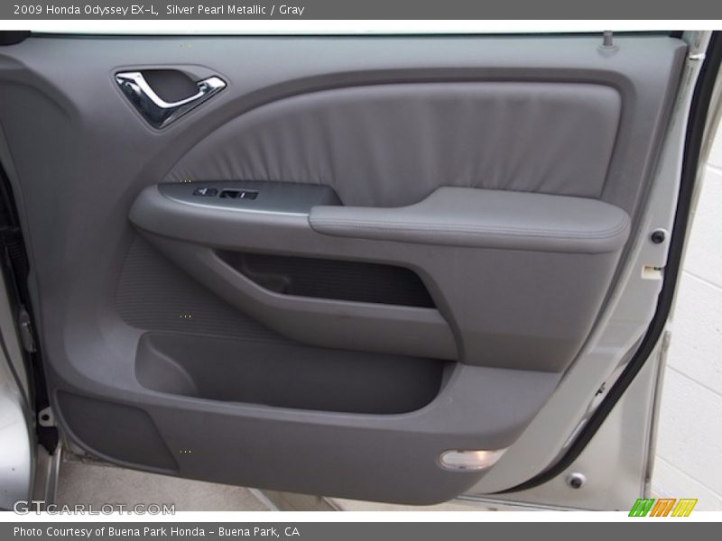 Silver Pearl Metallic / Gray 2009 Honda Odyssey EX-L