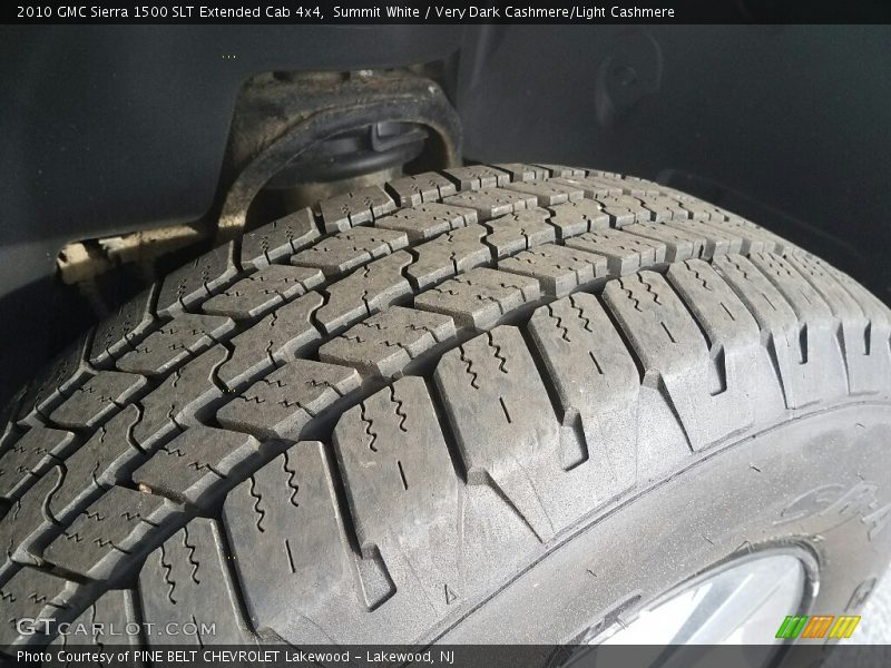 Summit White / Very Dark Cashmere/Light Cashmere 2010 GMC Sierra 1500 SLT Extended Cab 4x4