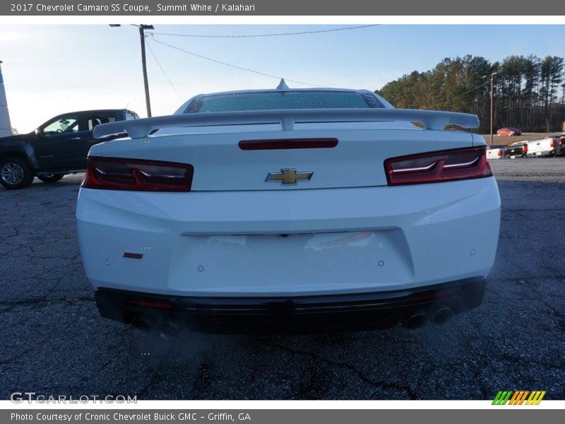 Summit White / Kalahari 2017 Chevrolet Camaro SS Coupe