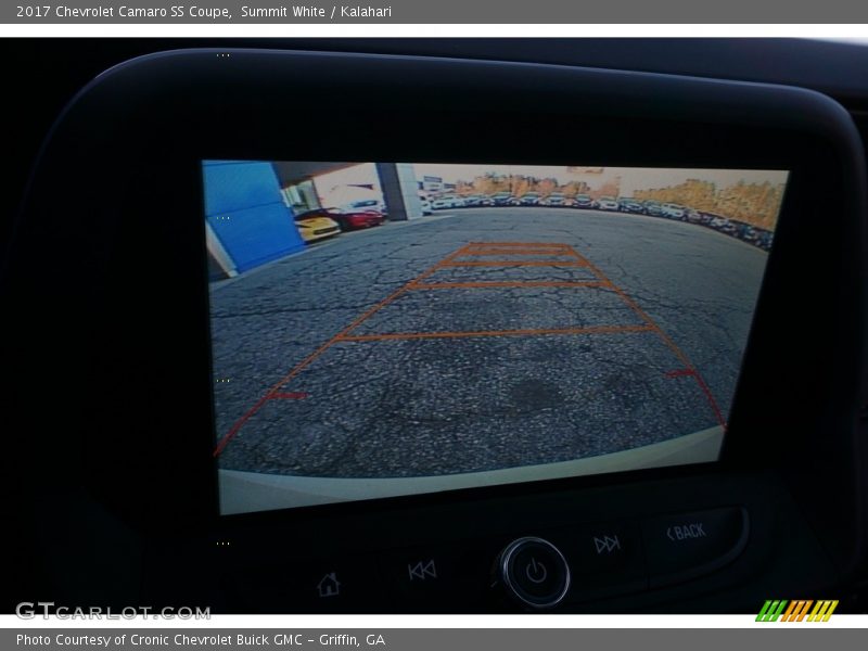 Summit White / Kalahari 2017 Chevrolet Camaro SS Coupe