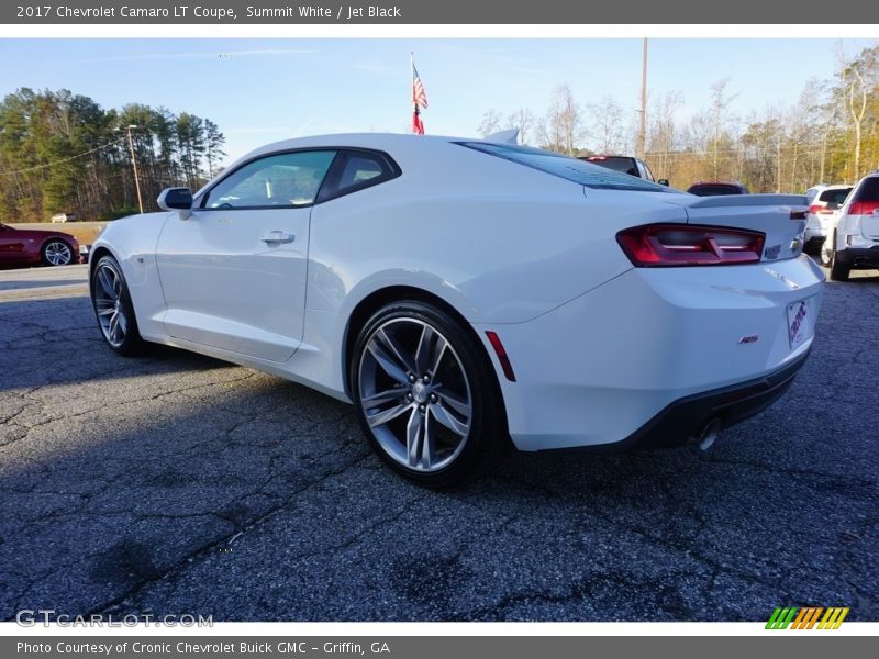 Summit White / Jet Black 2017 Chevrolet Camaro LT Coupe