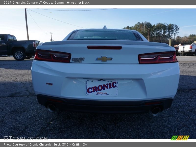Summit White / Jet Black 2017 Chevrolet Camaro LT Coupe