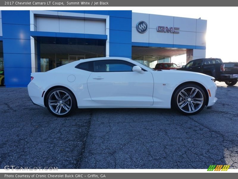 Summit White / Jet Black 2017 Chevrolet Camaro LT Coupe