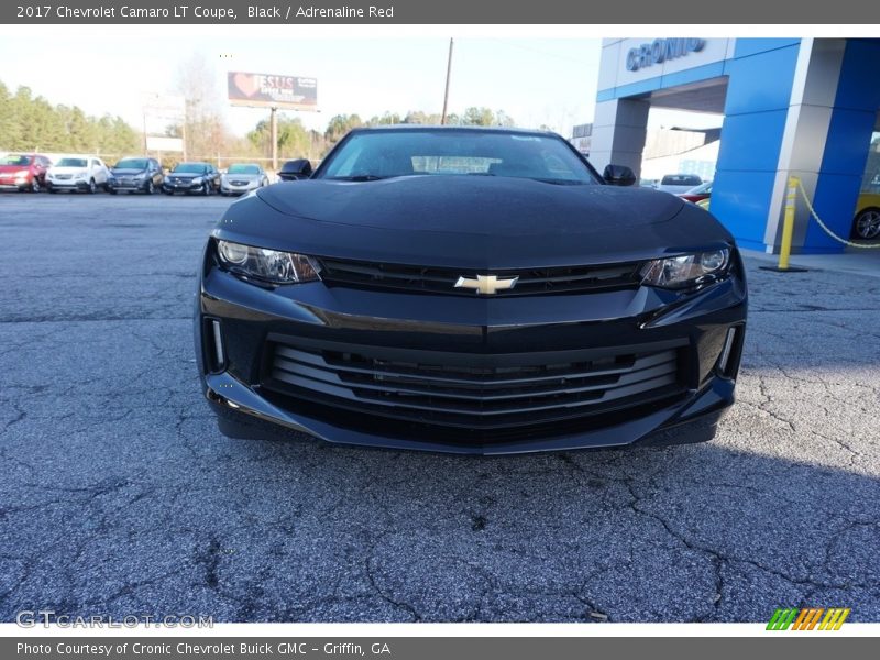 Black / Adrenaline Red 2017 Chevrolet Camaro LT Coupe