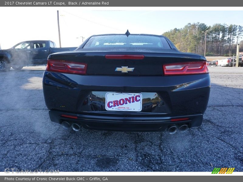 Black / Adrenaline Red 2017 Chevrolet Camaro LT Coupe