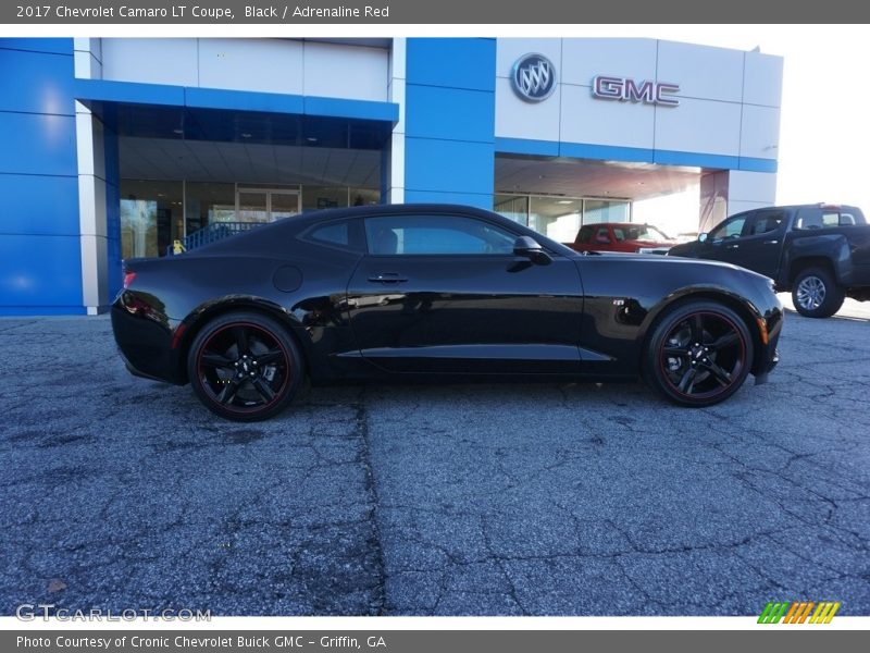 Black / Adrenaline Red 2017 Chevrolet Camaro LT Coupe