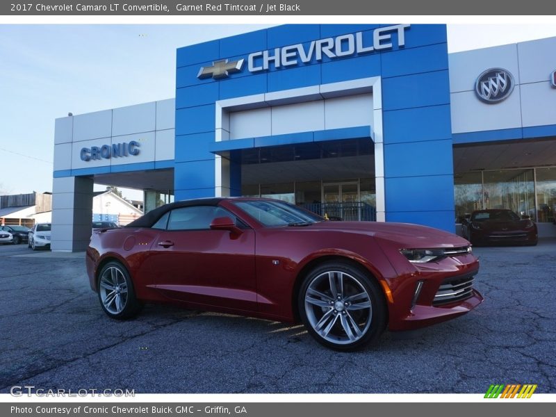 Garnet Red Tintcoat / Jet Black 2017 Chevrolet Camaro LT Convertible