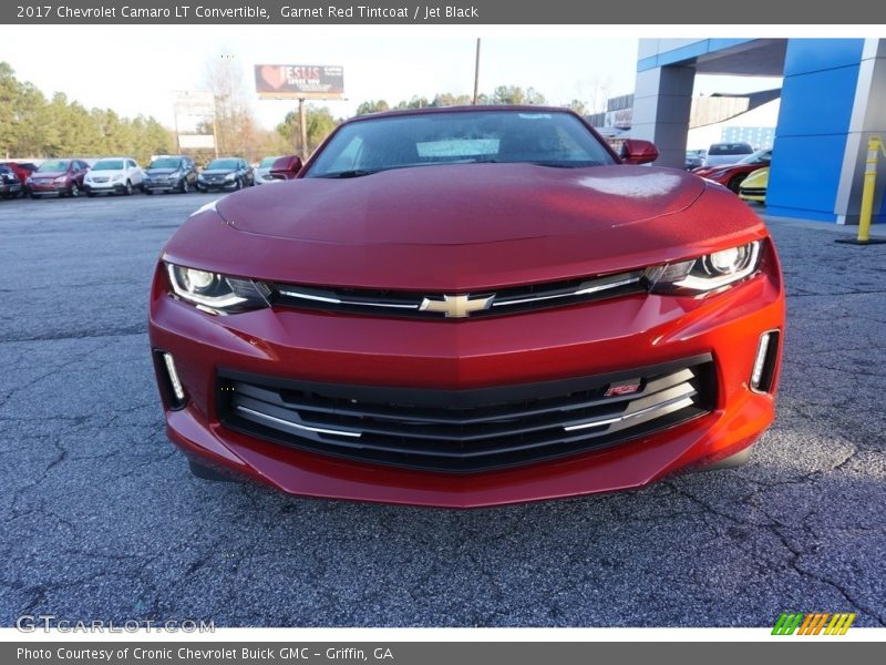 Garnet Red Tintcoat / Jet Black 2017 Chevrolet Camaro LT Convertible
