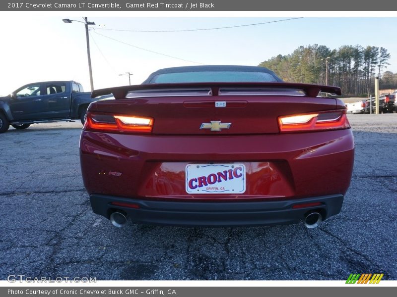 Garnet Red Tintcoat / Jet Black 2017 Chevrolet Camaro LT Convertible