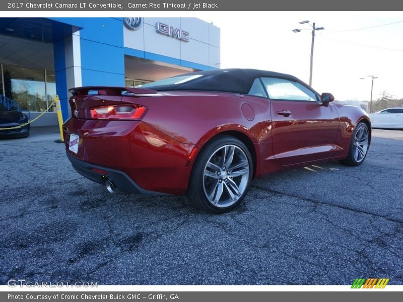 Garnet Red Tintcoat / Jet Black 2017 Chevrolet Camaro LT Convertible
