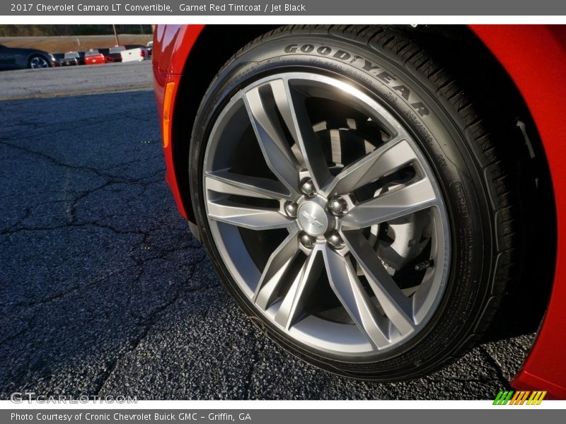 Garnet Red Tintcoat / Jet Black 2017 Chevrolet Camaro LT Convertible