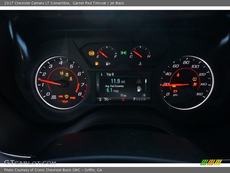 Garnet Red Tintcoat / Jet Black 2017 Chevrolet Camaro LT Convertible