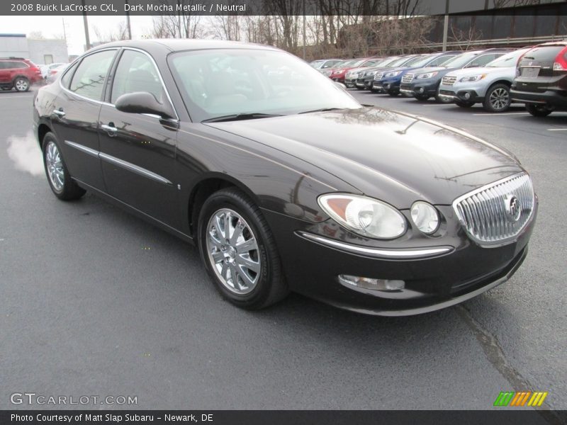 Dark Mocha Metallic / Neutral 2008 Buick LaCrosse CXL