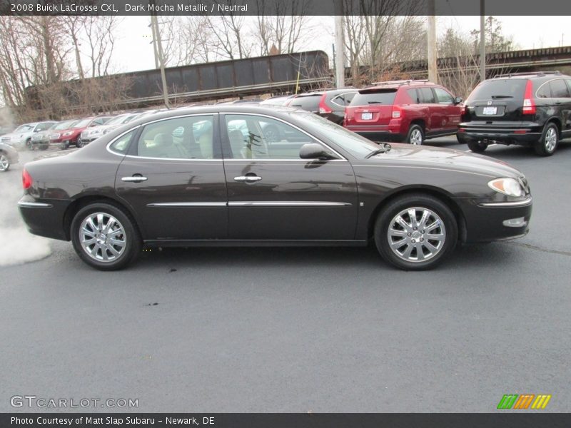 Dark Mocha Metallic / Neutral 2008 Buick LaCrosse CXL