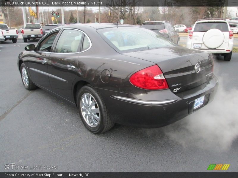 Dark Mocha Metallic / Neutral 2008 Buick LaCrosse CXL