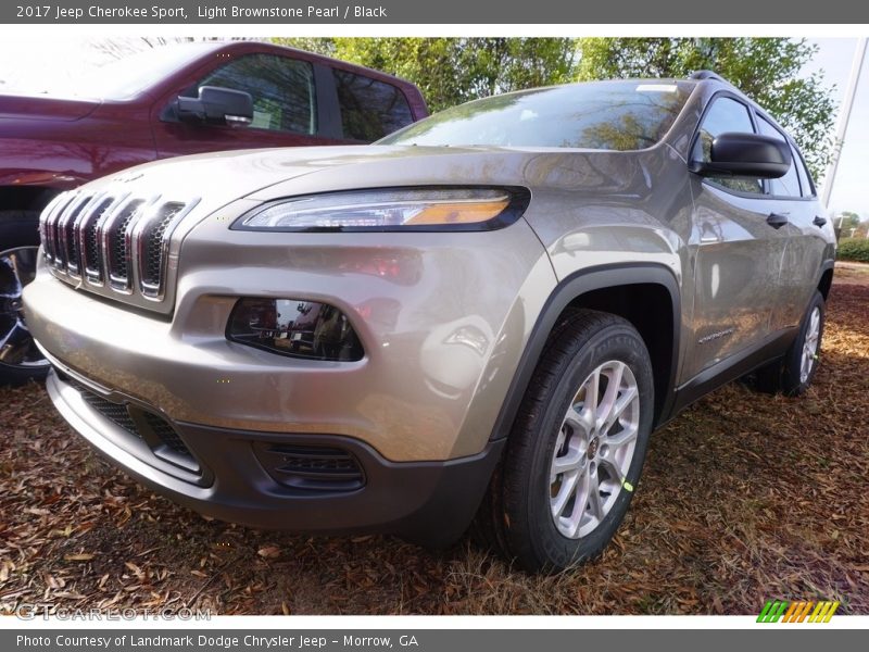 Front 3/4 View of 2017 Cherokee Sport