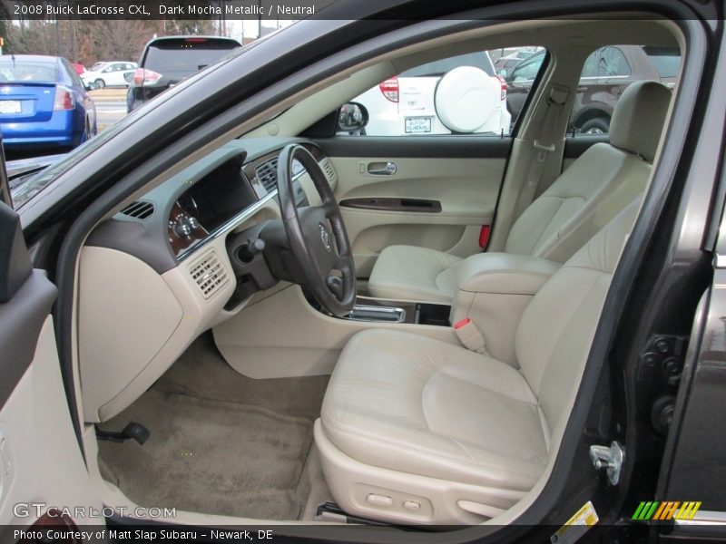 Dark Mocha Metallic / Neutral 2008 Buick LaCrosse CXL