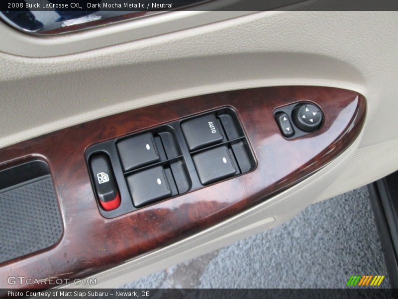 Dark Mocha Metallic / Neutral 2008 Buick LaCrosse CXL