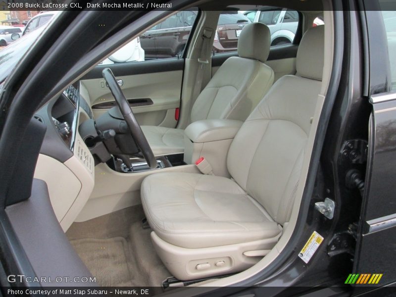 Dark Mocha Metallic / Neutral 2008 Buick LaCrosse CXL