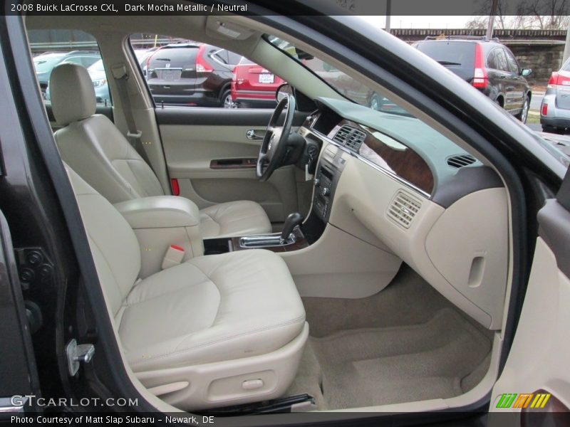Dark Mocha Metallic / Neutral 2008 Buick LaCrosse CXL