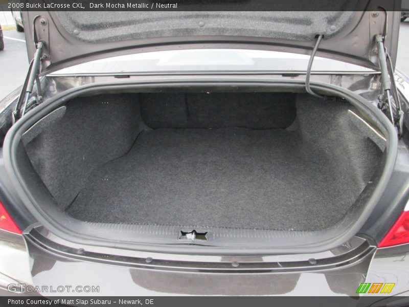 Dark Mocha Metallic / Neutral 2008 Buick LaCrosse CXL
