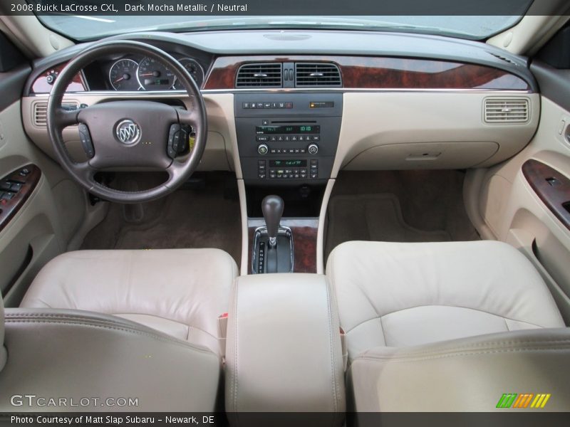Dark Mocha Metallic / Neutral 2008 Buick LaCrosse CXL