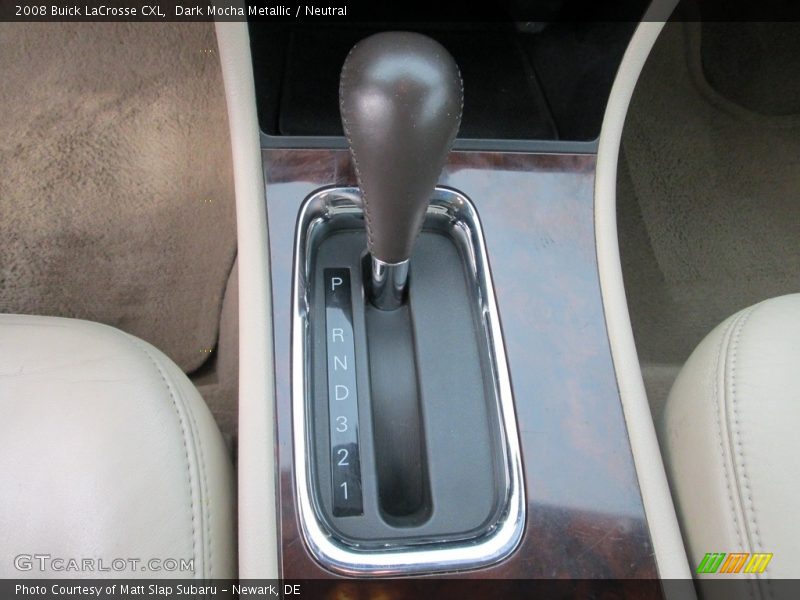 Dark Mocha Metallic / Neutral 2008 Buick LaCrosse CXL