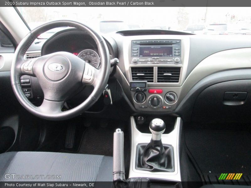 Obsidian Black Pearl / Carbon Black 2010 Subaru Impreza Outback Sport Wagon