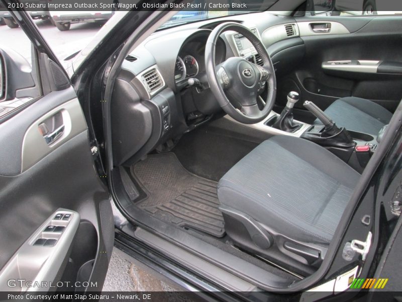 Obsidian Black Pearl / Carbon Black 2010 Subaru Impreza Outback Sport Wagon