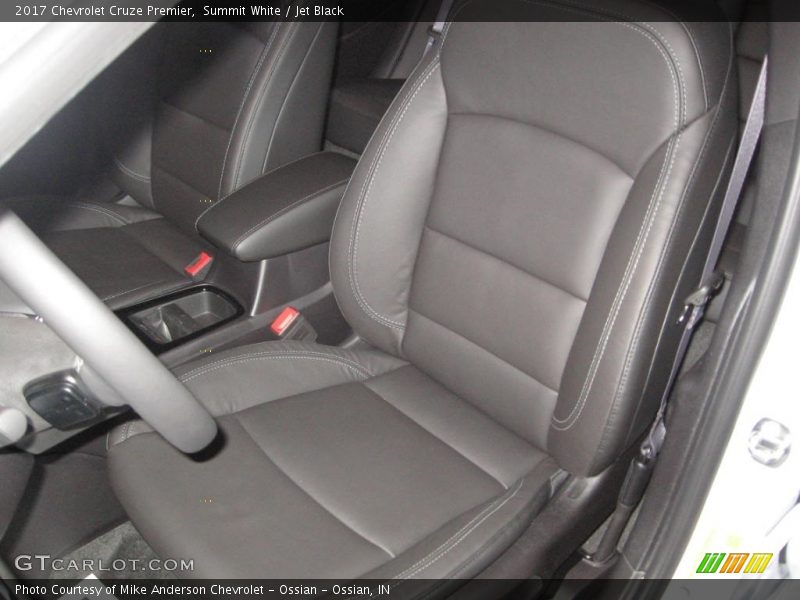 Summit White / Jet Black 2017 Chevrolet Cruze Premier