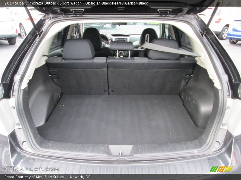 Obsidian Black Pearl / Carbon Black 2010 Subaru Impreza Outback Sport Wagon